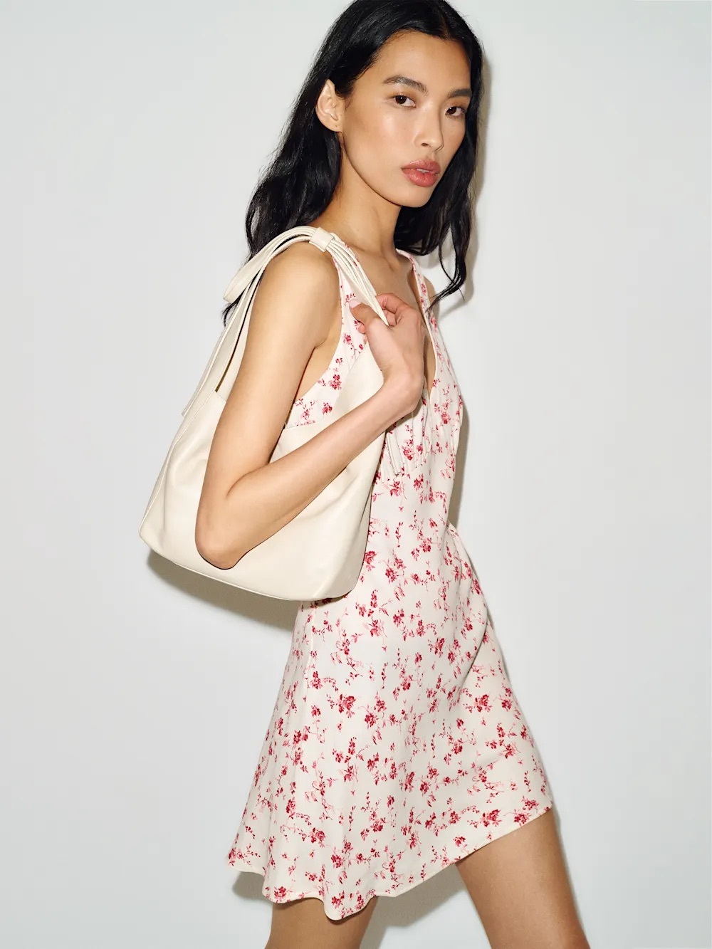 *NWT* Reformation Calix Mini Dress Sleeveless V-Neck Crepe Size S